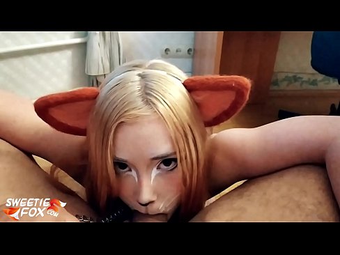 ❤️ Kitsune gbe dick ati pẹlu ni ẹnu rẹ ❤️❌  si wa ❌❤